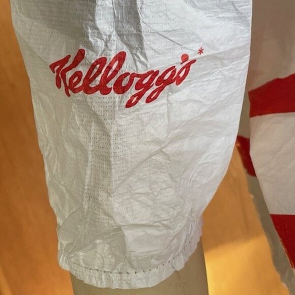 Vtg. 1993 TYVEK ZIP WINDBREAKER Stanley Cup HOCKEY & KELLOGG'S Promo COLLECTIBLE - Picture 6 of 9